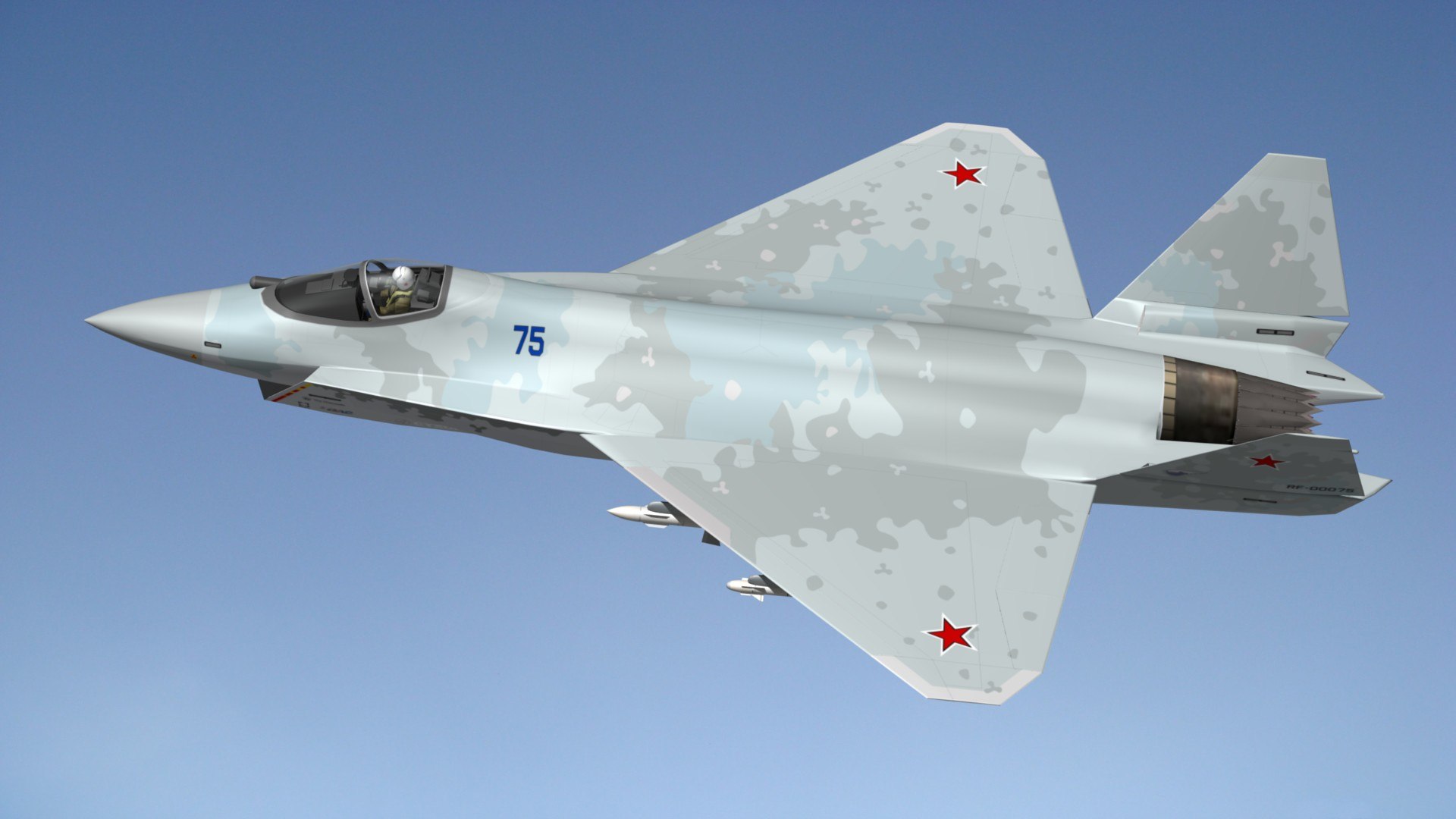 3d Sukhoi Su75 Checkmate Model - Turbosquid 1770180