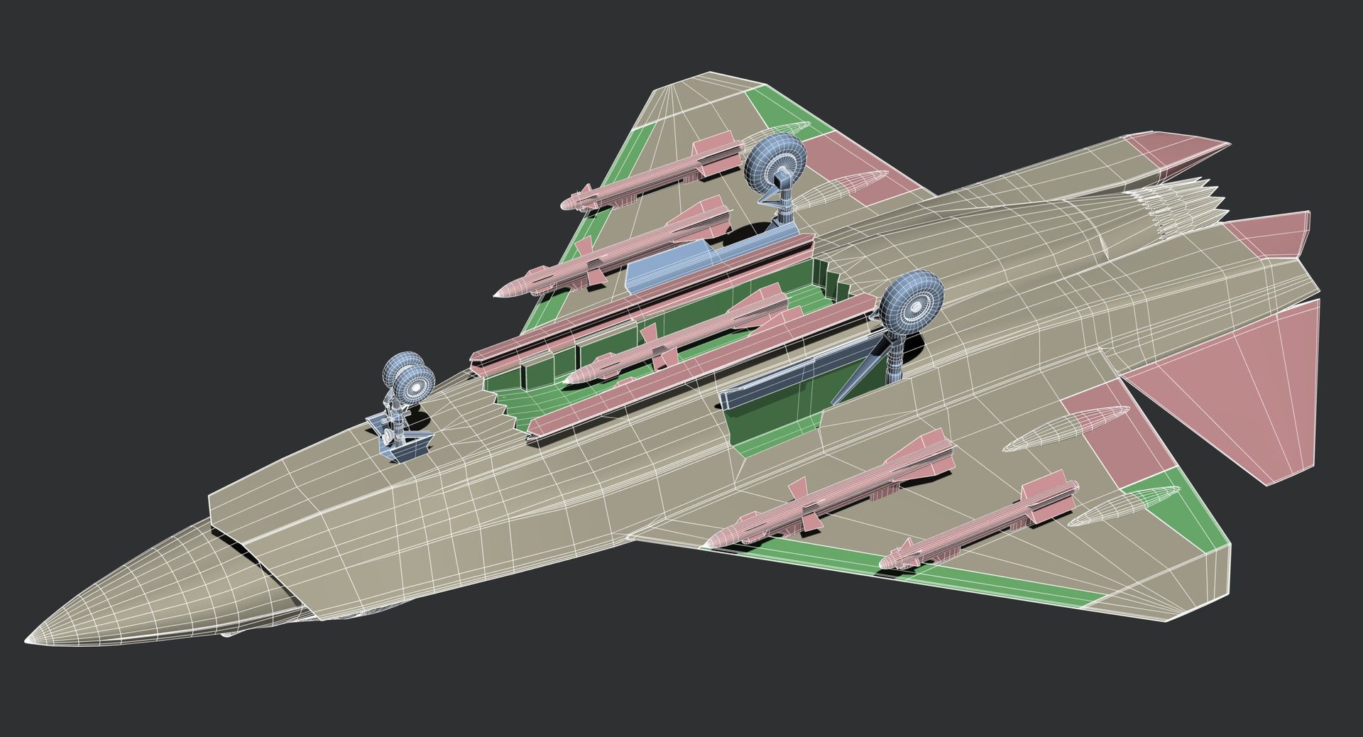 Sukhoi SU75 Xeque-mate Modelo 3D - TurboSquid 1770180