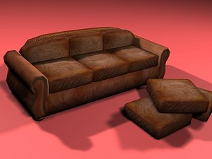 Leather Couch