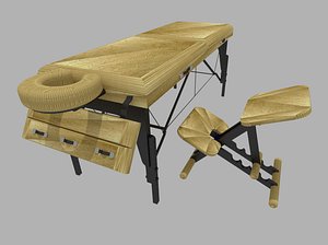bed massage 3D model