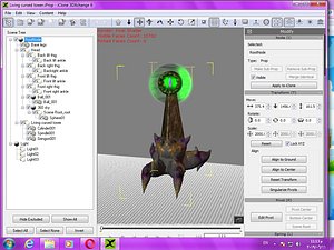 3D ready cursed living tower model