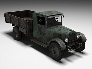 soviet truck zis 3D