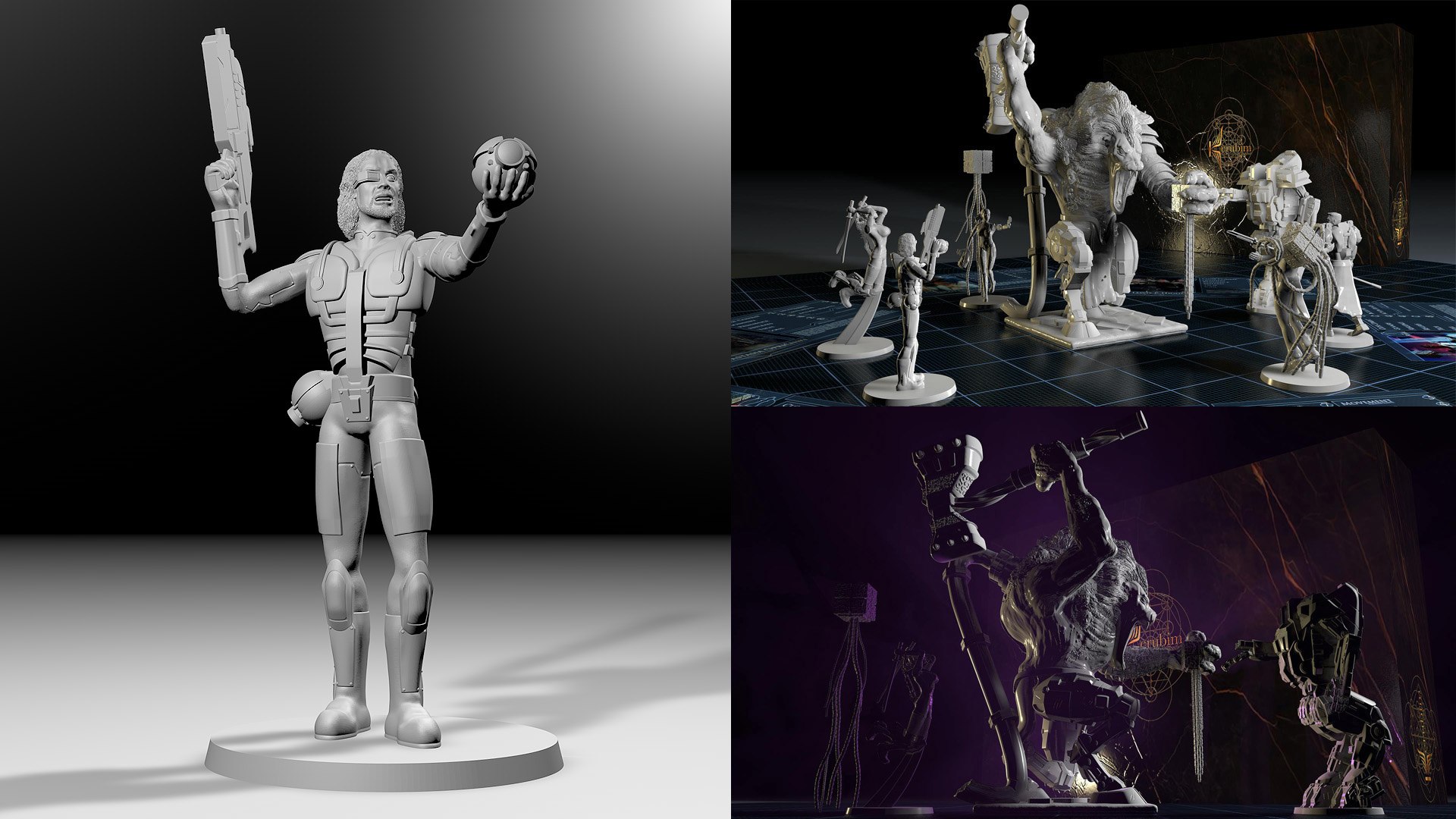 Sci-Fi Engineer Miniature - 05 Out Of 09 Model - TurboSquid 1774294