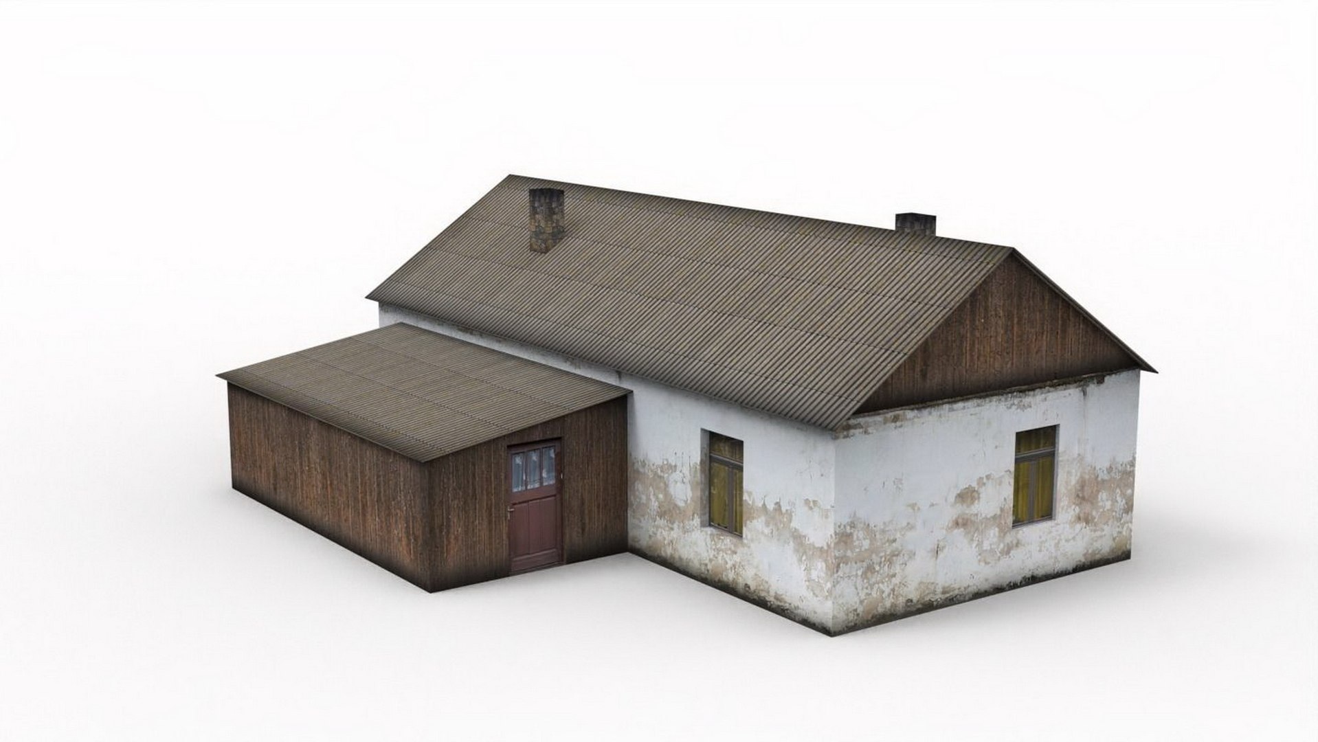 3D Model Village House TurboSquid 1729492