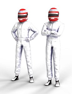 trulli f1 driver 3d model