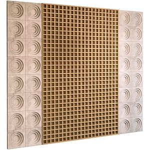 Wall Panel Set 244 model