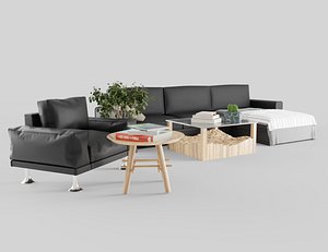 livingroom furniture 3D