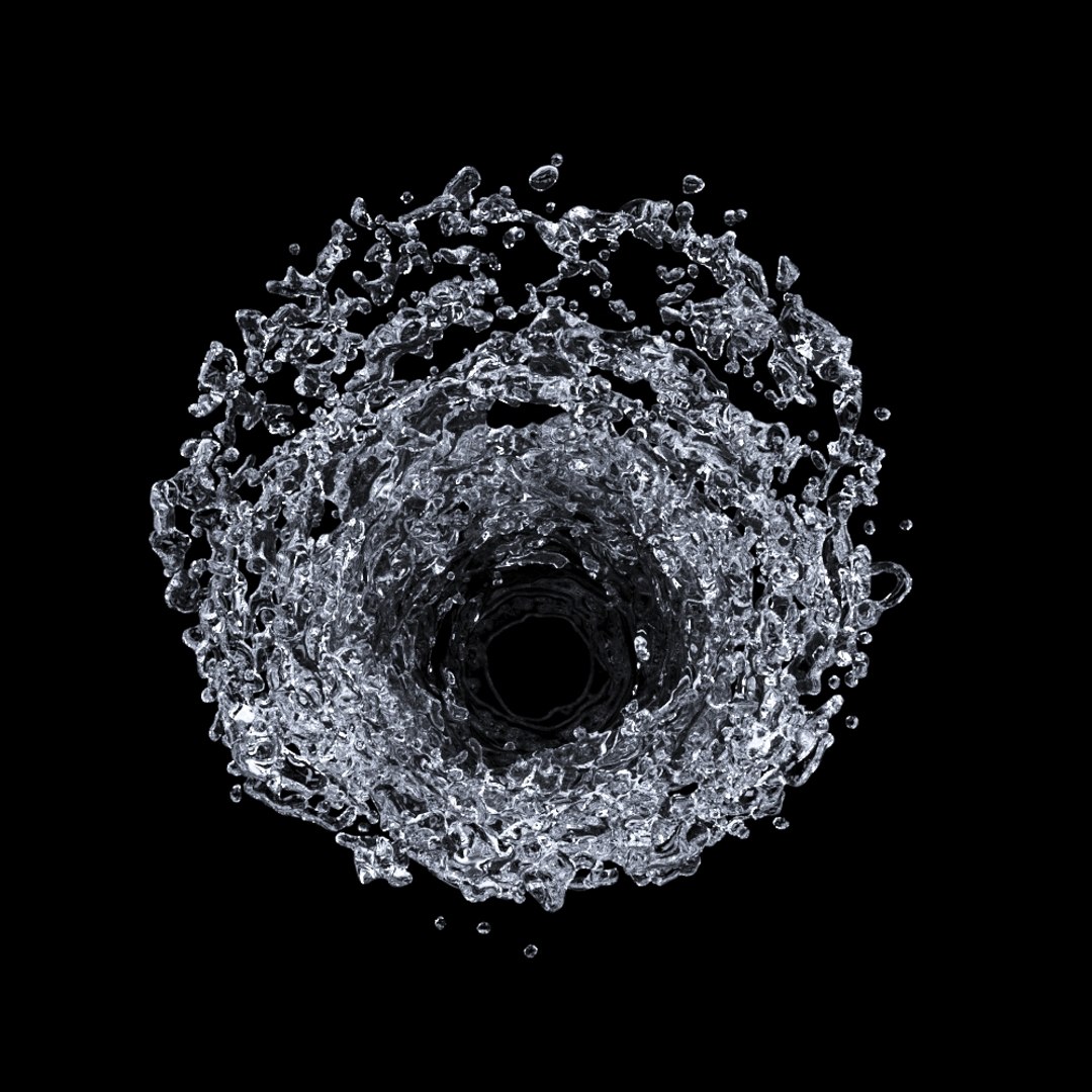 3D Water Splash Model - TurboSquid 1295826
