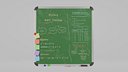 Customizable Wall-Mounted Greenboard - Square Metal Writing Board