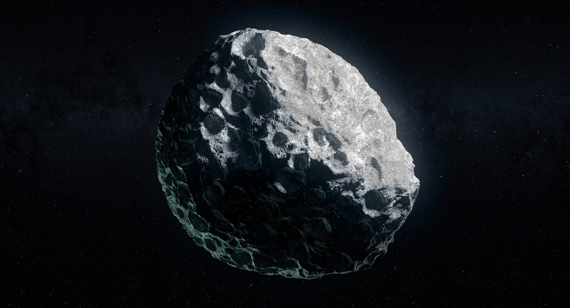 3d Asteroid 16