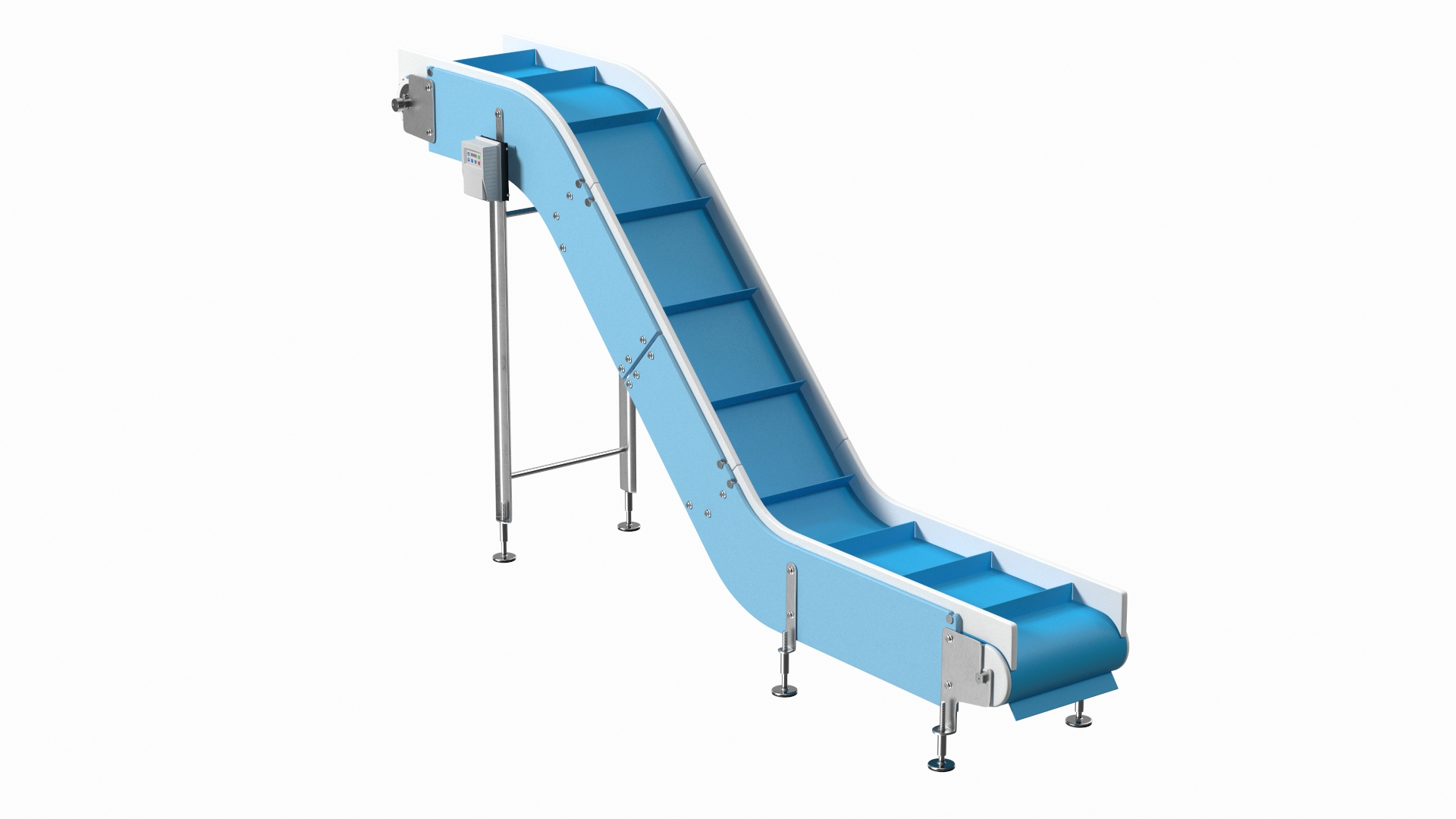 Incline Conveyor Model - TurboSquid 1870667