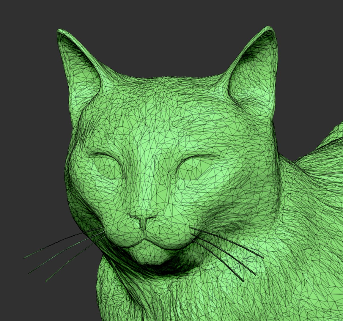 Laying Cat 14 3D Model - TurboSquid 1745691