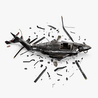 Agusta AW109S Wreck