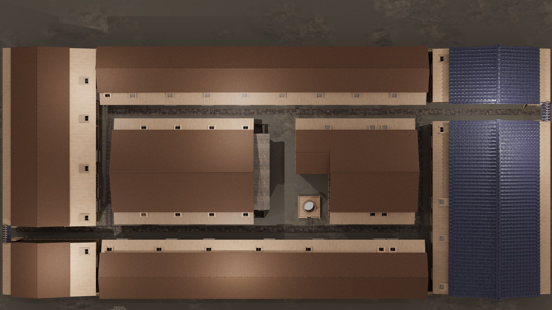 Row House In Edo Tokyo In 18C 3D - TurboSquid 2115650