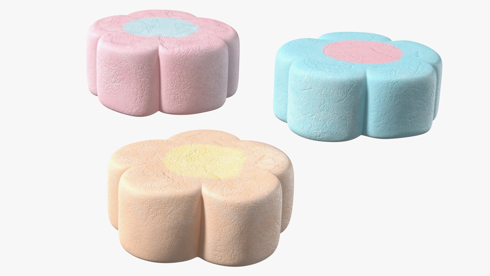 Shaped Marshmallows Collection 2 3D model https://p.turbosquid.com/ts-thumb/n6/buwNiy/oG/shapedmarshmallowscollection2vray3dmodel046/jpg/1620382064/1920x1080/fit_q87/a62f322fcc722d1060d901e71d1e4829ef3b99f4/shapedmarshmallowscollection2vray3dmodel046.jpg