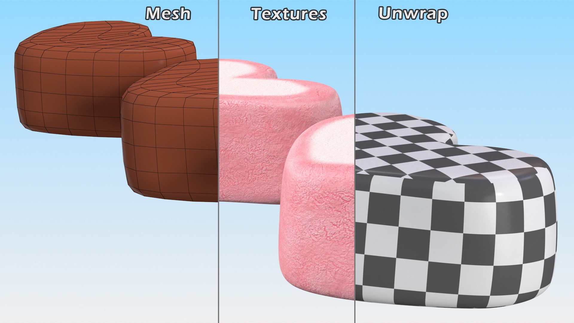 Shaped Marshmallows Collection 2 3D model https://p.turbosquid.com/ts-thumb/n6/buwNiy/rd/shapedmarshmallowscollection2vray3dmodel033/jpg/1620381952/1920x1080/fit_q87/4942bf135014e6809cae9ef022b0918d5f117480/shapedmarshmallowscollection2vray3dmodel033.jpg