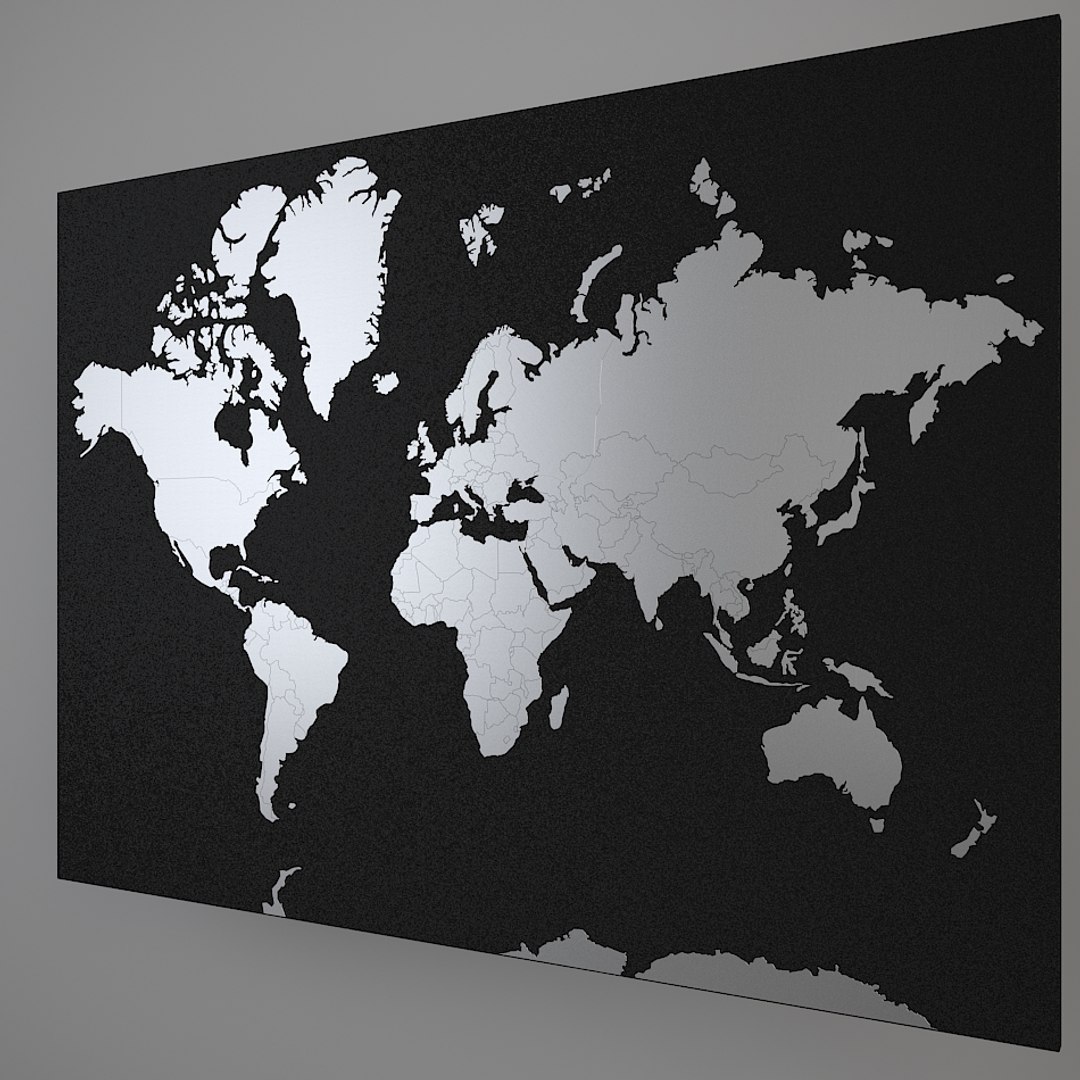 World Mapped 3d Max