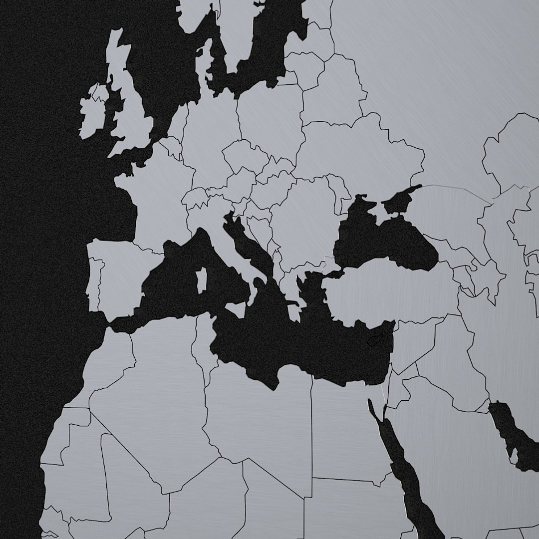World Mapped 3d Max