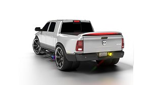 Dodge ram 1500 Game Ready 3D model