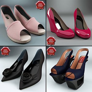 3ds women shoe v4