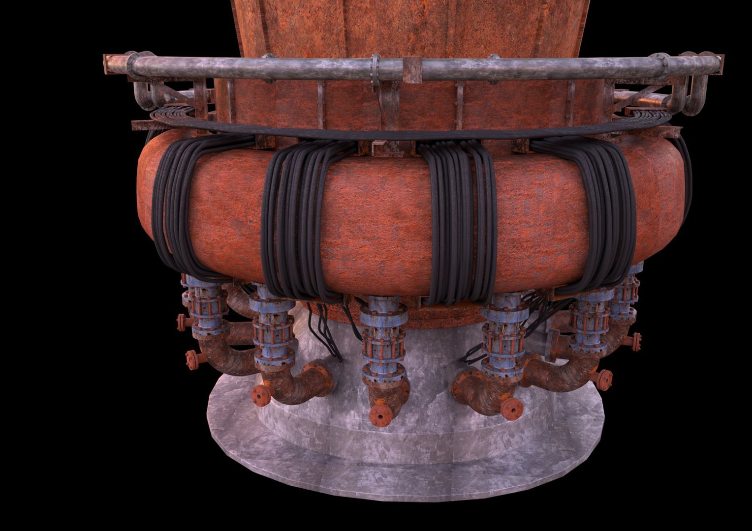 Blast Furnace 3d Animation