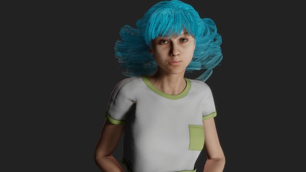 3D Vivid Teen Reflection model