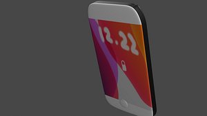 cartoon phone 3D model