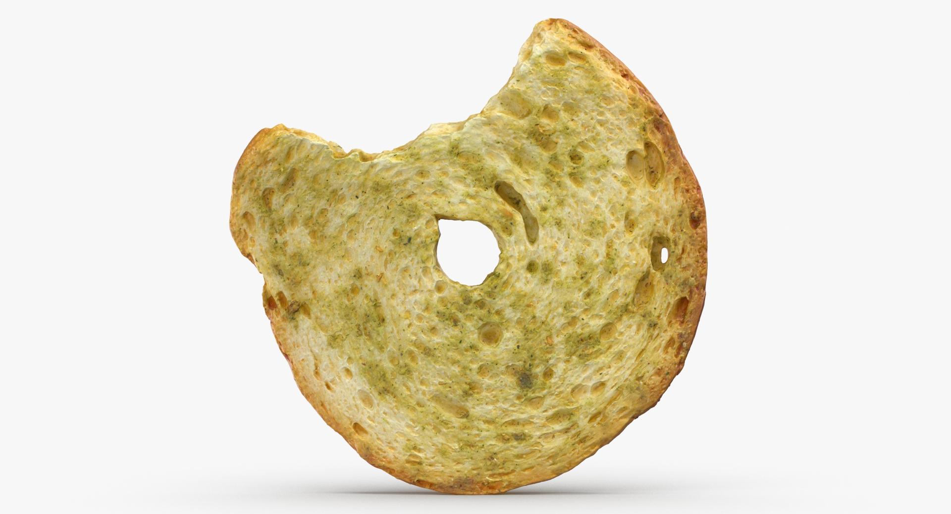 3D bread chips roll 01 model - TurboSquid 1548938