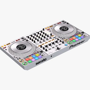Pioneer ddj-1000srt White 3D model