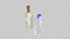 Bottles wine and watter