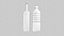Bottles wine and watter