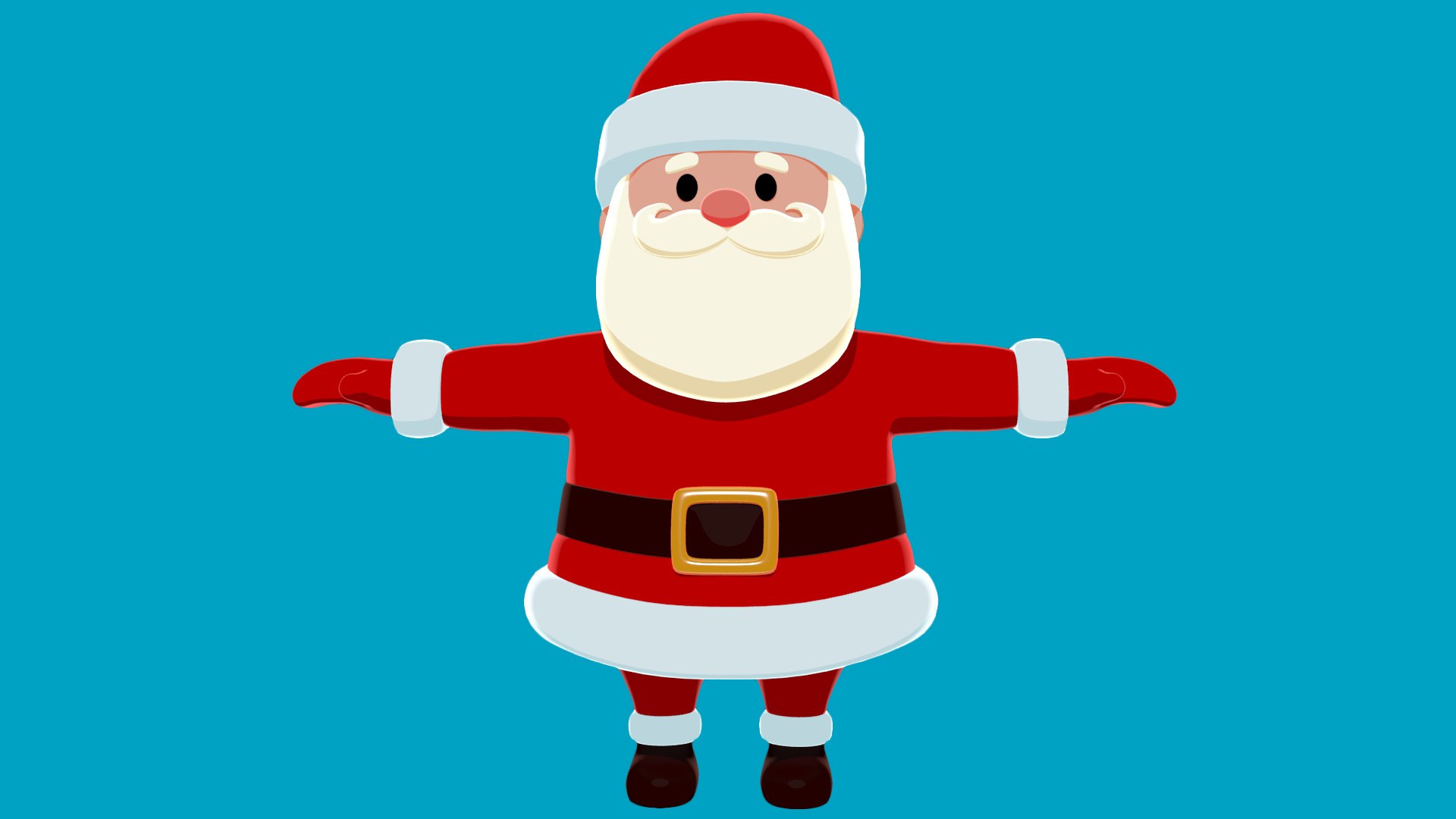 Claus Rigging 3D Model - TurboSquid 1652738