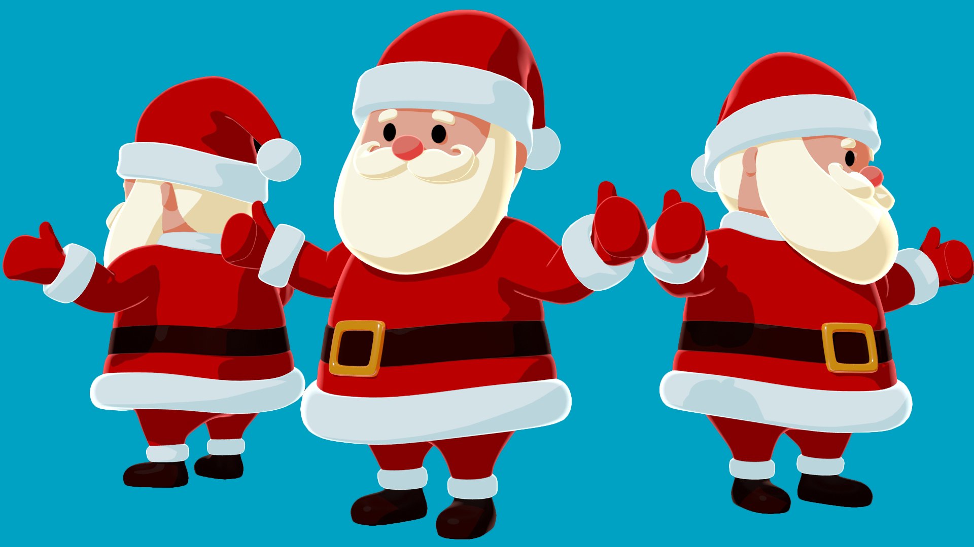 Claus Rigging 3D Model - TurboSquid 1652738