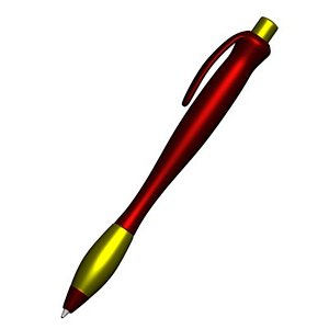 ergonomic pen 3d 3ds