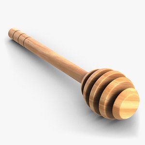 Wood Honey Dipper