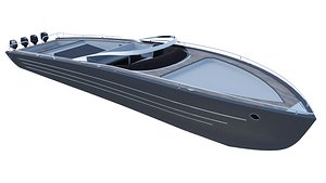 Speed Boat 3D model