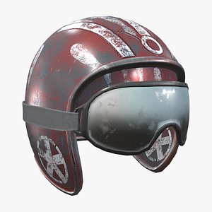 Space Pilot Sci-fi Helmet and Glass Goggles