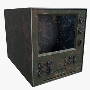 Military Device 02 - Low Poly Game Ready 3D model