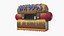 3D model Hot Dog Shaped Food Stand
