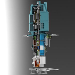nuclear power plant Pump 3D model