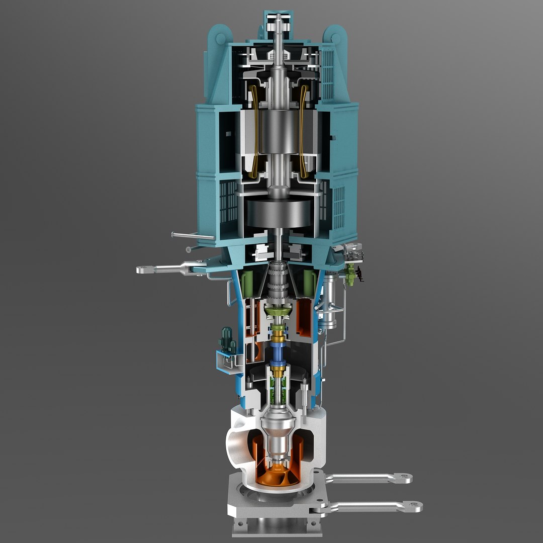 Nuclear Power Plant Pump 3D Model - TurboSquid 2014245