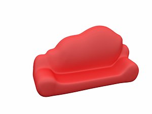 3d cloud sofa