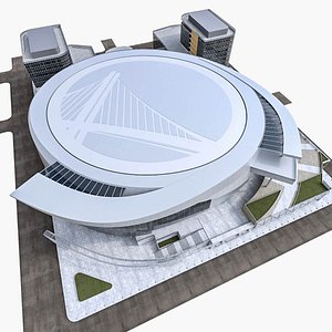 Warriors Arena Stadium 3D model