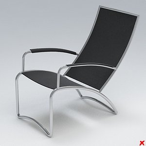 3ds max armchair chair