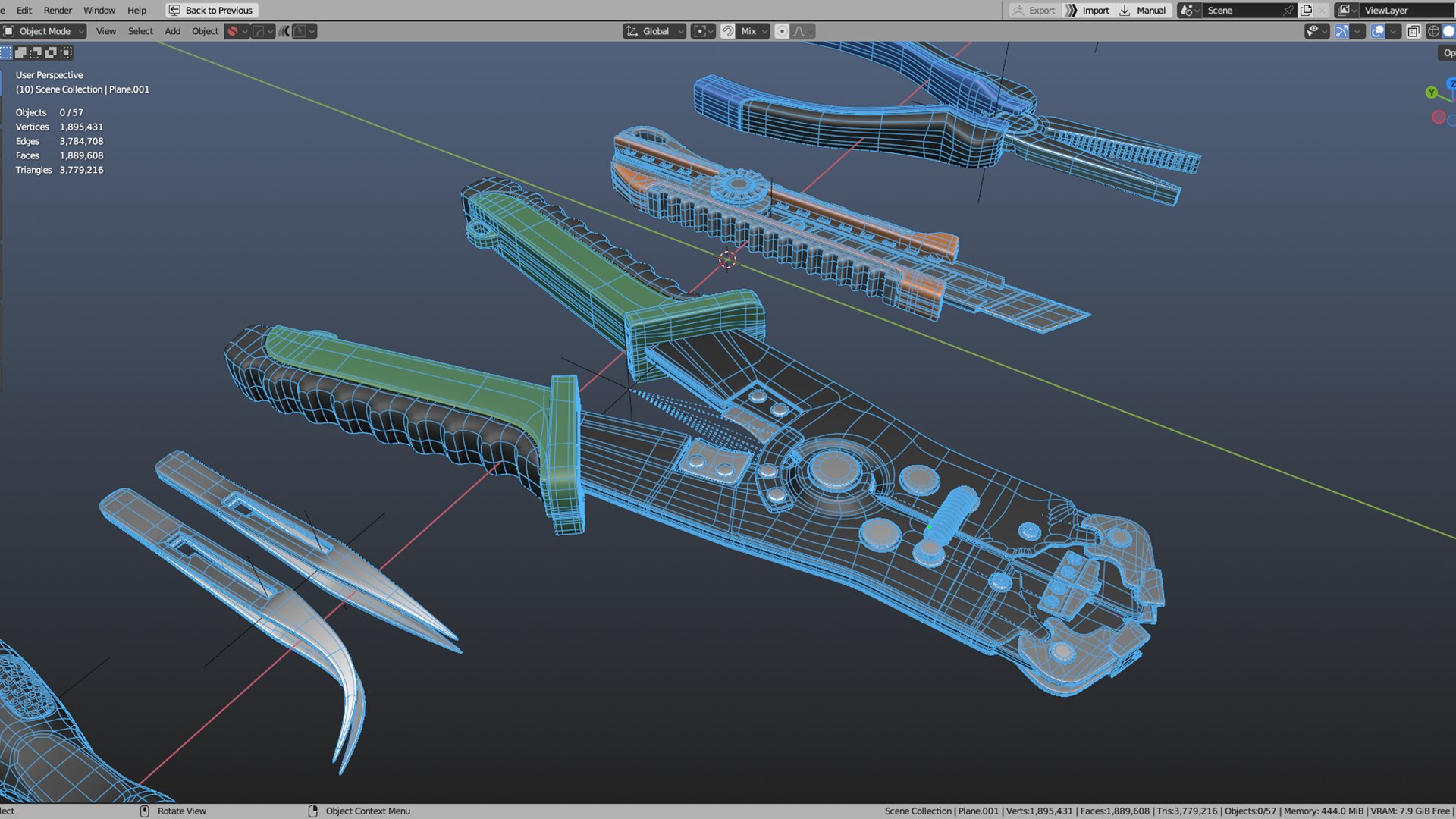 Technician Tools Model - TurboSquid 2333174