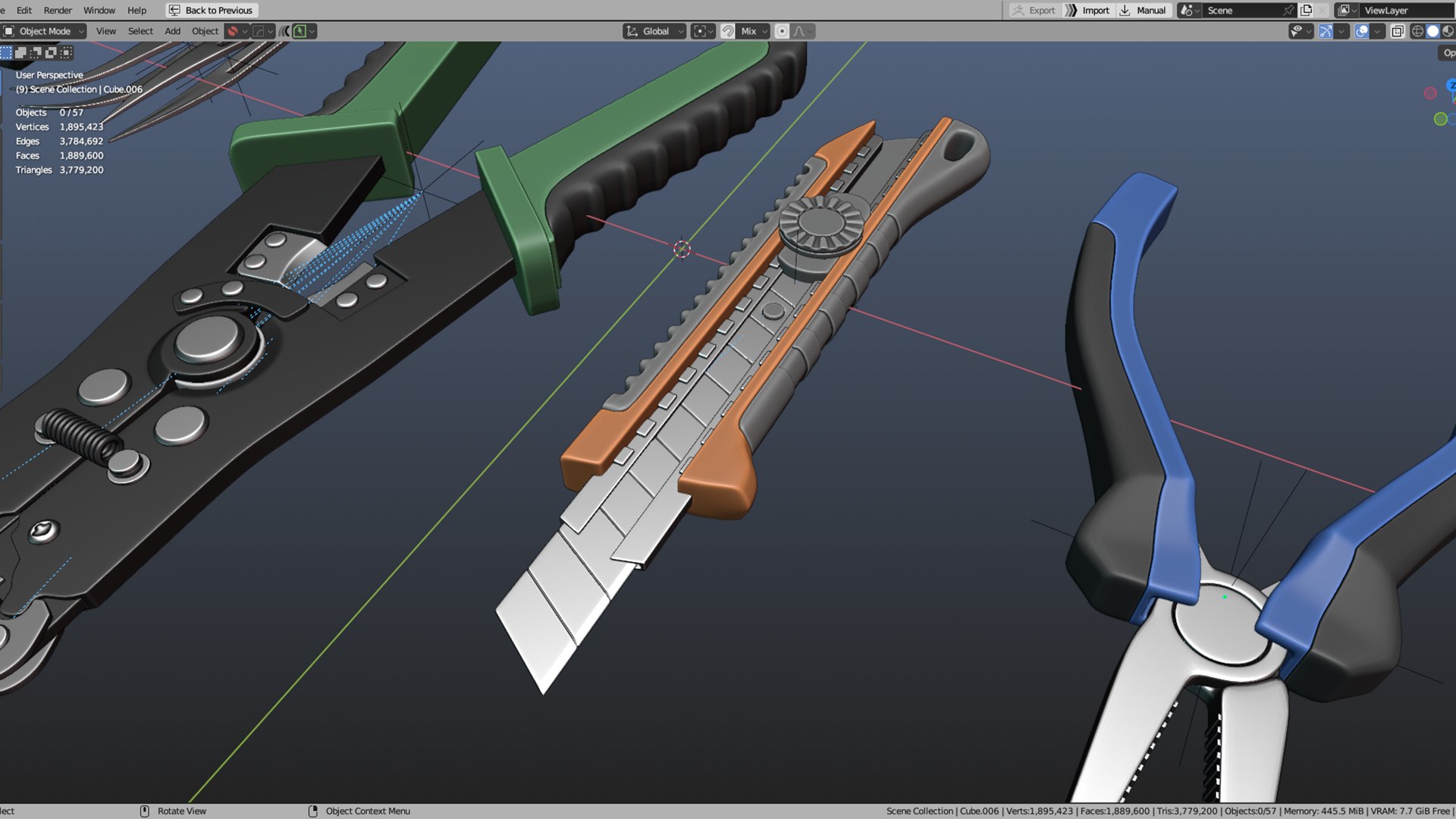 Technician Tools Model - TurboSquid 2333174