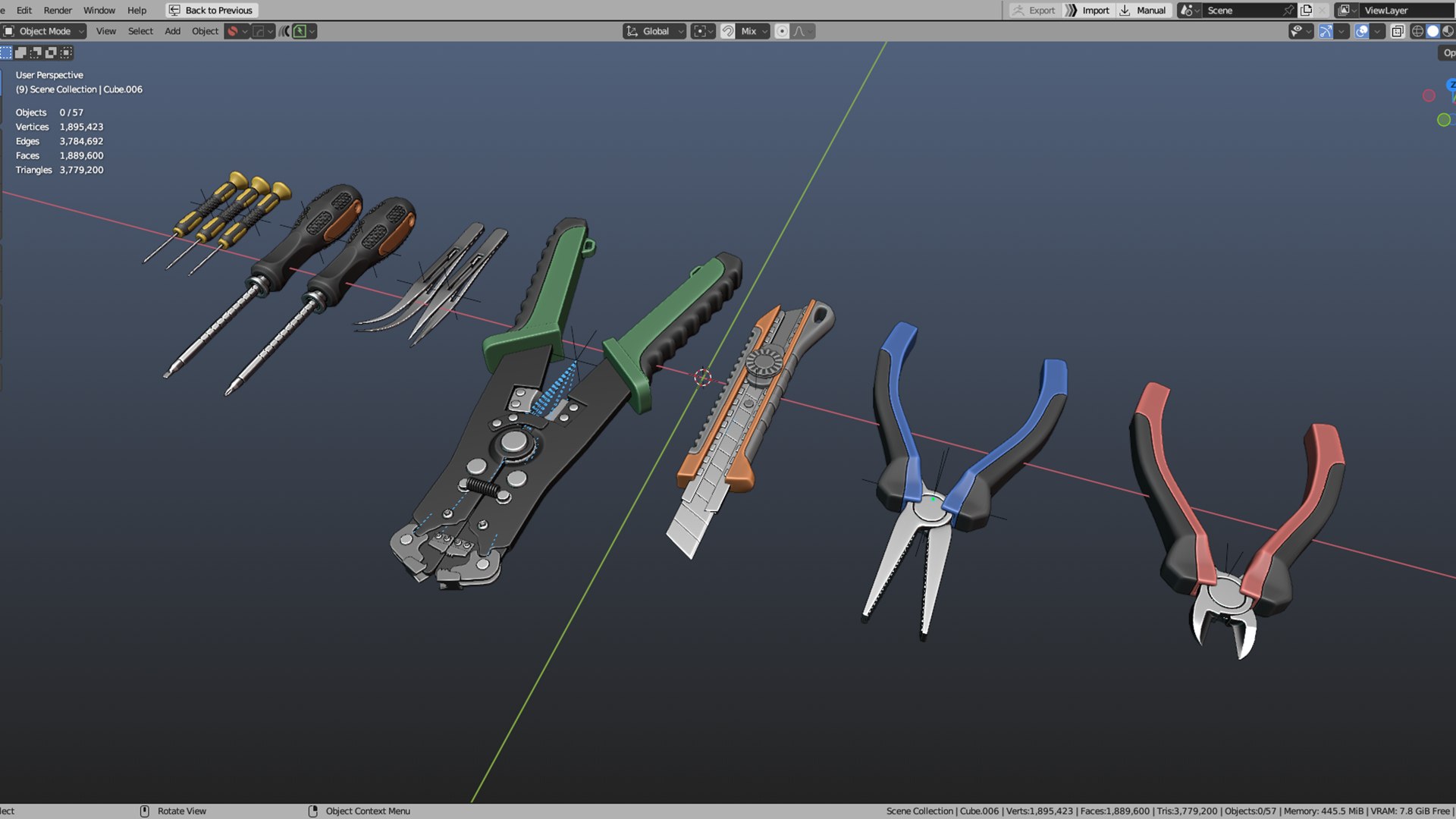 Technician Tools Model - TurboSquid 2333174