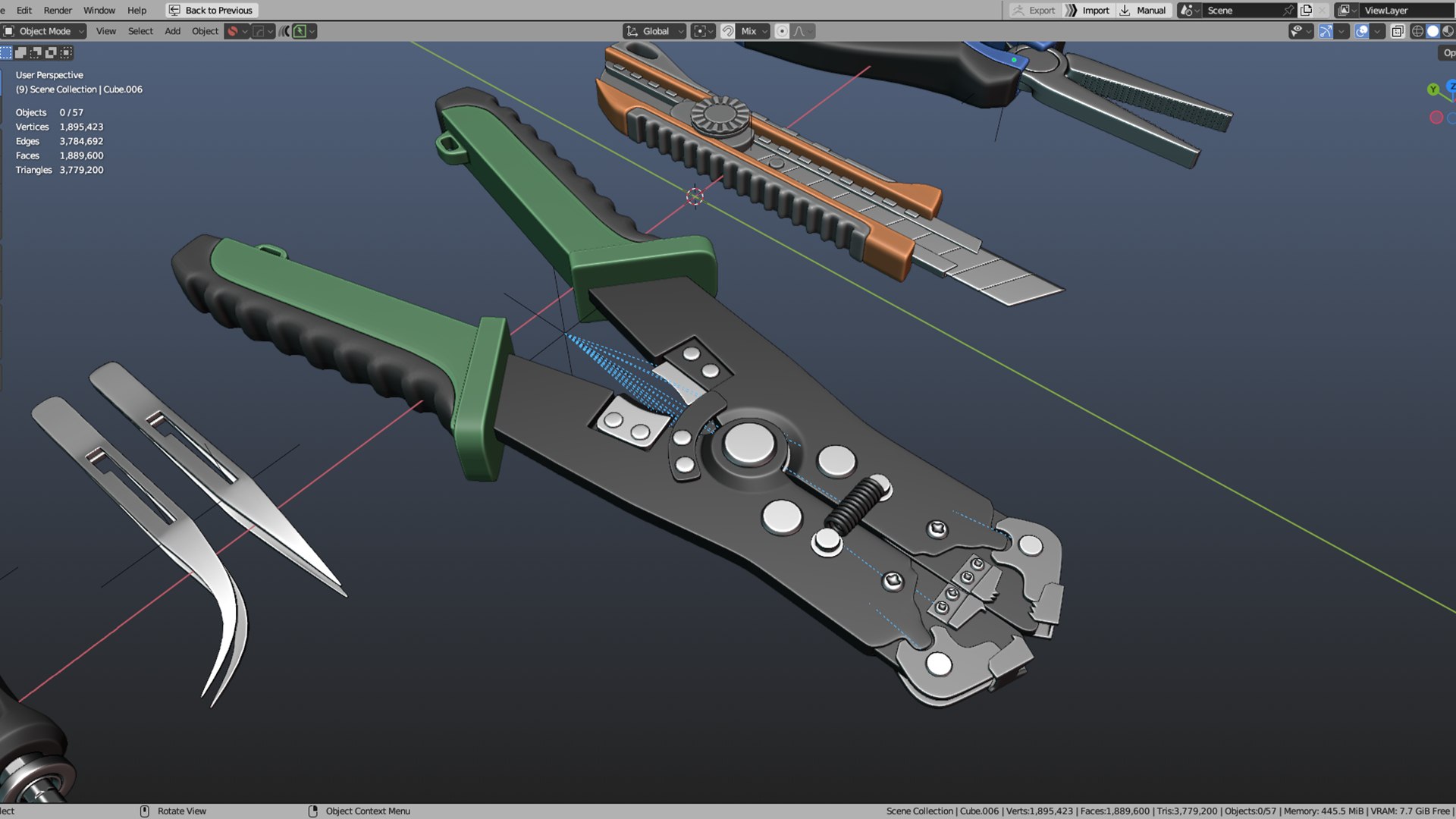 Technician Tools Model - TurboSquid 2333174