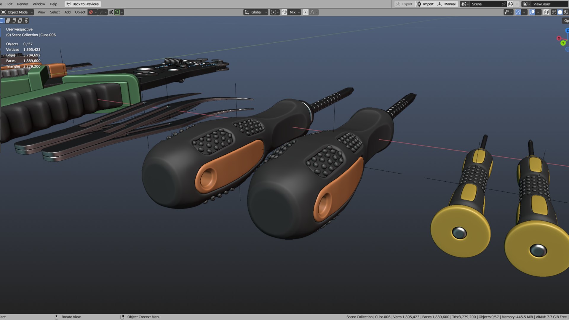 Technician Tools Model - TurboSquid 2333174