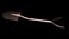 Realistic Garden Shovel PBR Game Ready 3D Tool Model